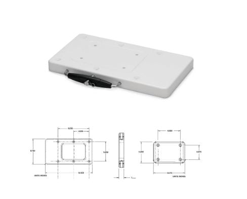 Minn Kota Designed For Use In Saltwater Trolling Motor Mount 1854017 - RTA-17 Quick Release Bracket Retail