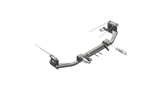 Blue Ox BX1728 Base Plate - Blue Ox