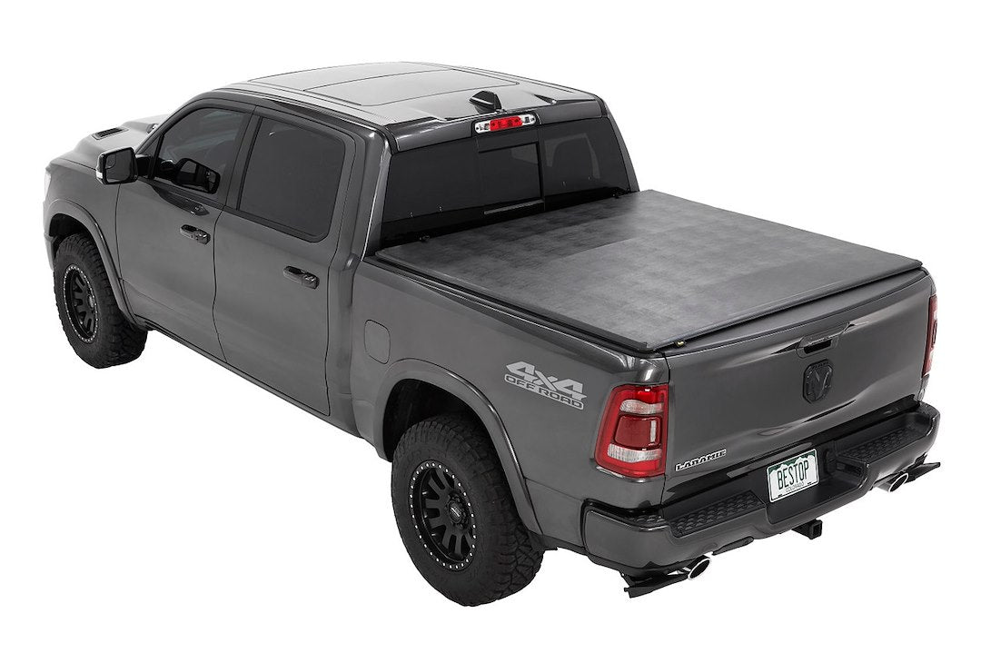 Bestop Limited Lifetime Warranty Tonneau Cover 16228-01 - EZ-Fold TRI-Fold