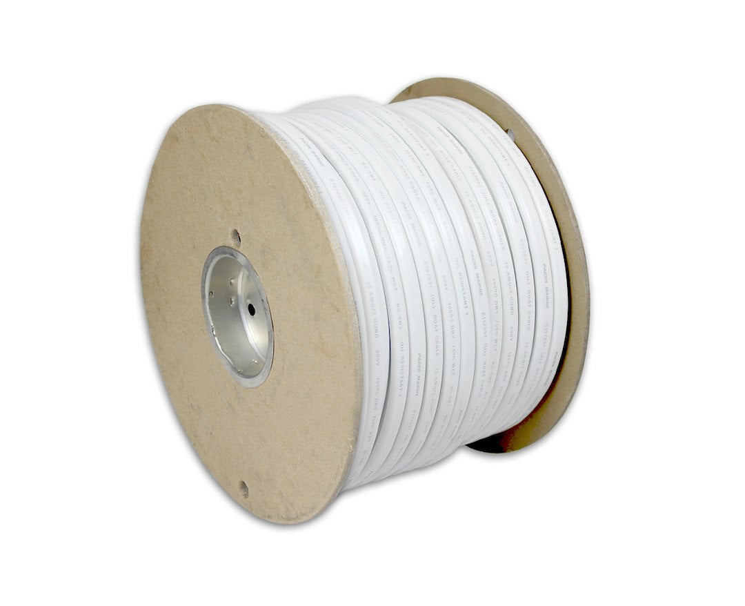 Pacer Stranded Tinned Copper Conductors Duplex Wire W14/2DC-250 - 14 UL Boat Cbl RB WJ 250FT RL