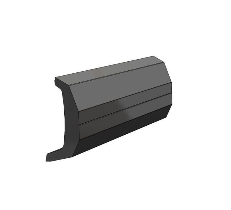 Taco Metals Requires Heat For Radius Forming Boat Rub Rail V21-3671BKA20D2 - Black Rigid 20