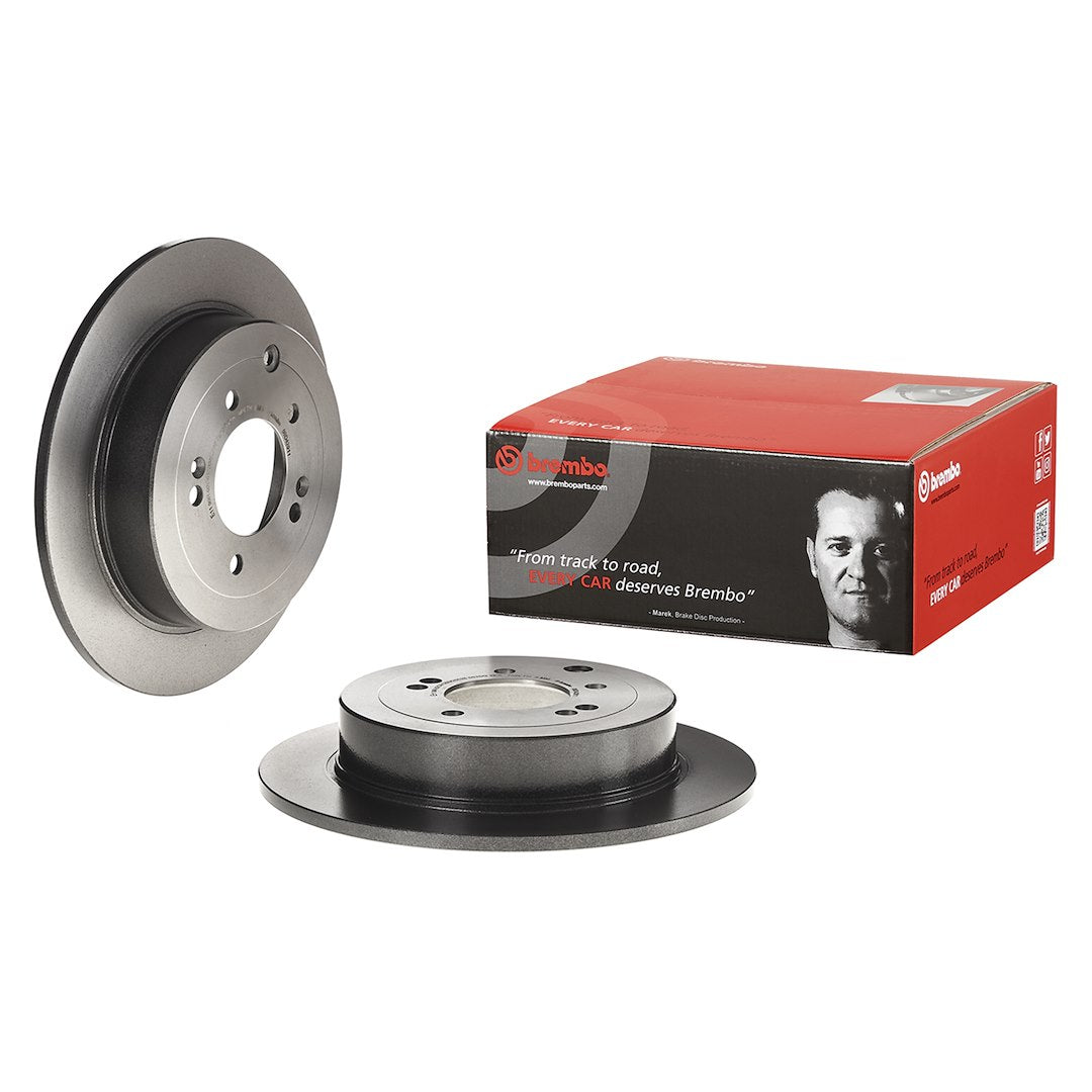 Brembo Rust-Resistant Coating Brake Rotor 08.D429.11 - Discbrakerotor Soliddisc