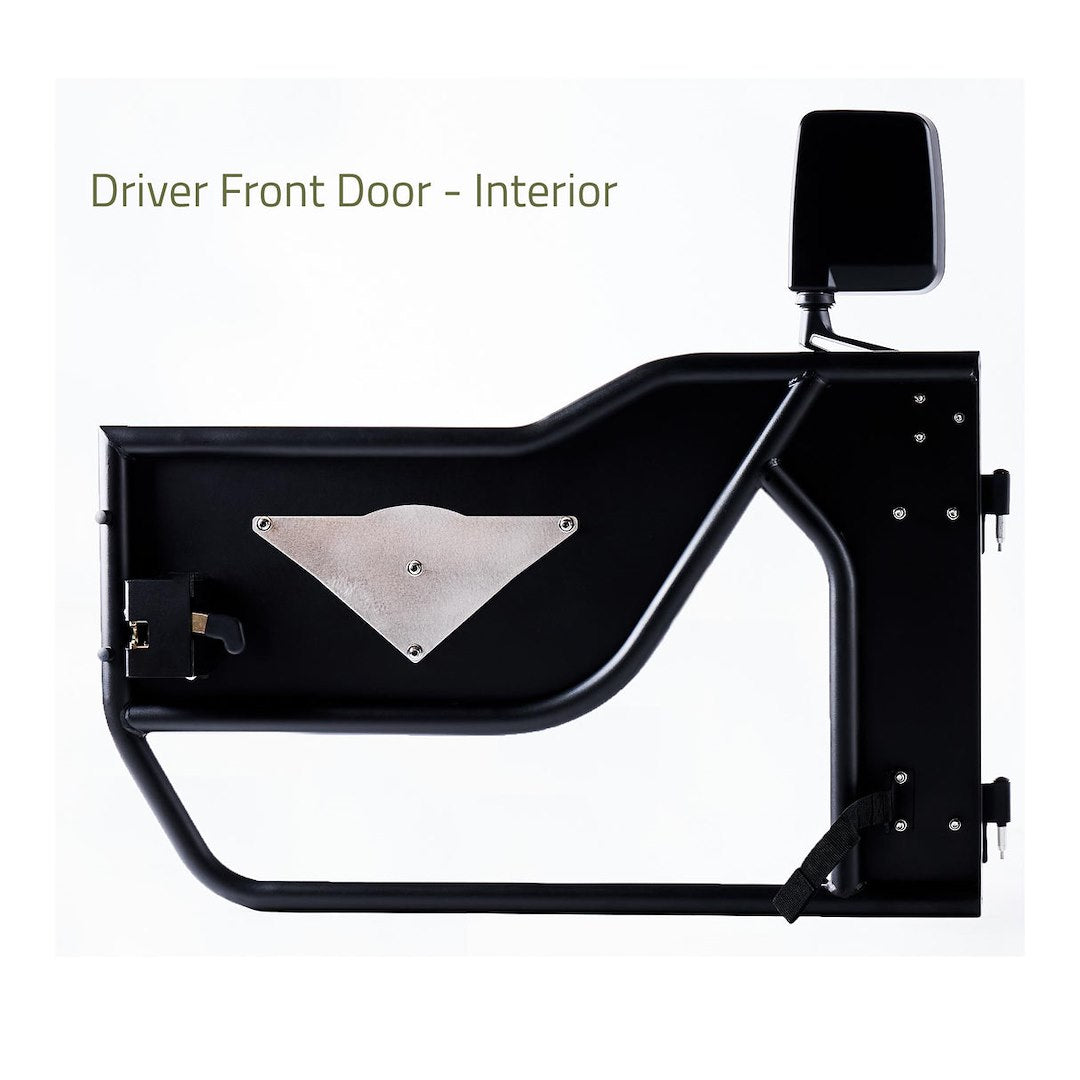 Combat Offrd Easy To Install Door 15-1046 - Jeep JK JKU Mission Doors Front