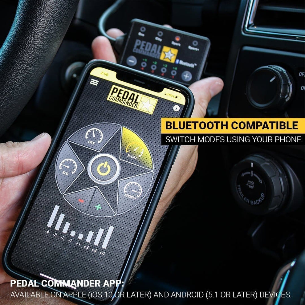 Pedal Comman Saves You From Throttle Lag Throttle Sensitivity Booster PC81 - Commander PC81 Bluetooth
