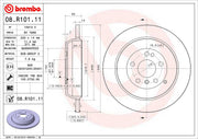 Brembo Components Not Hazardous To Health Brake Rotor 08R10111C02 - Disc