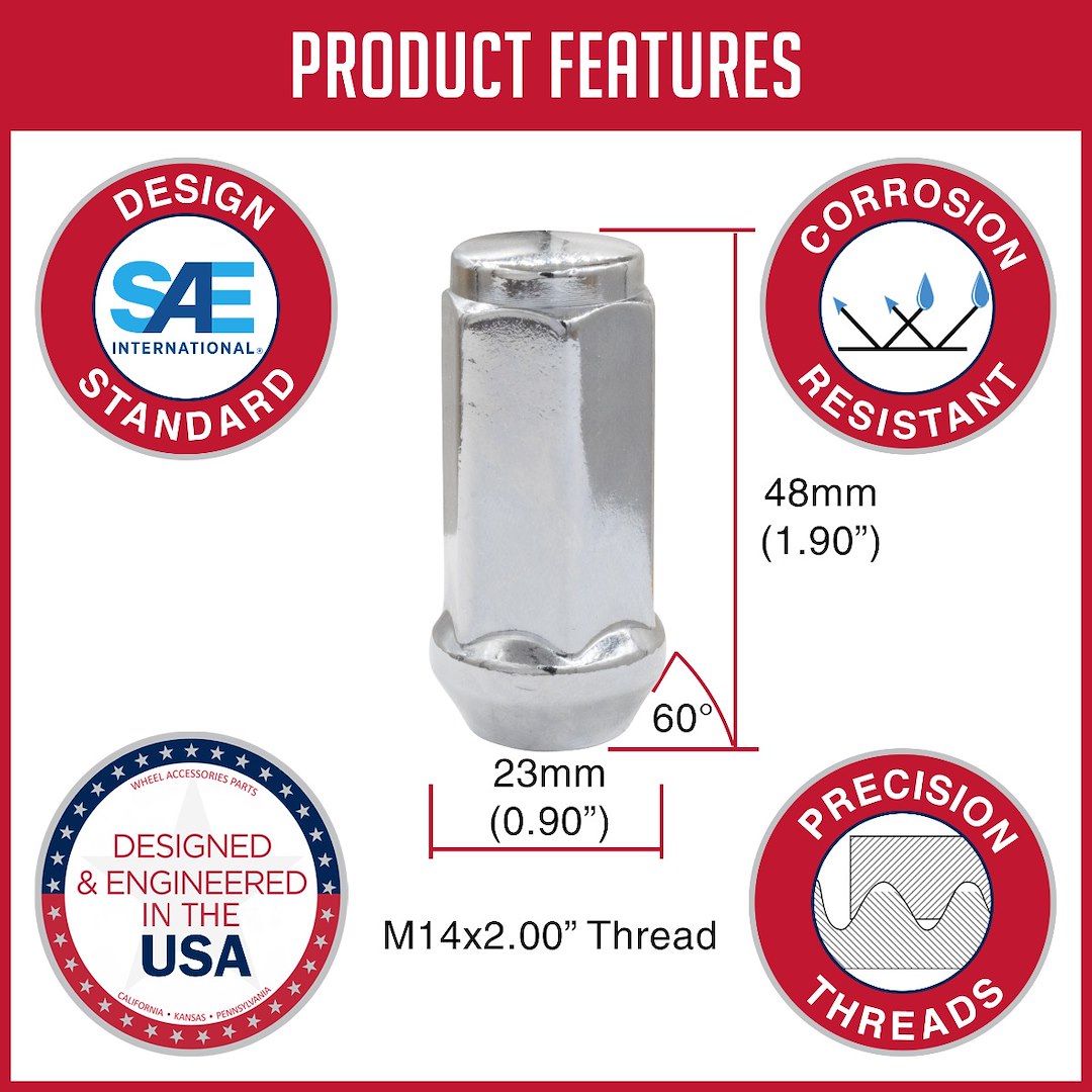Revolution 301173 Lug Nut