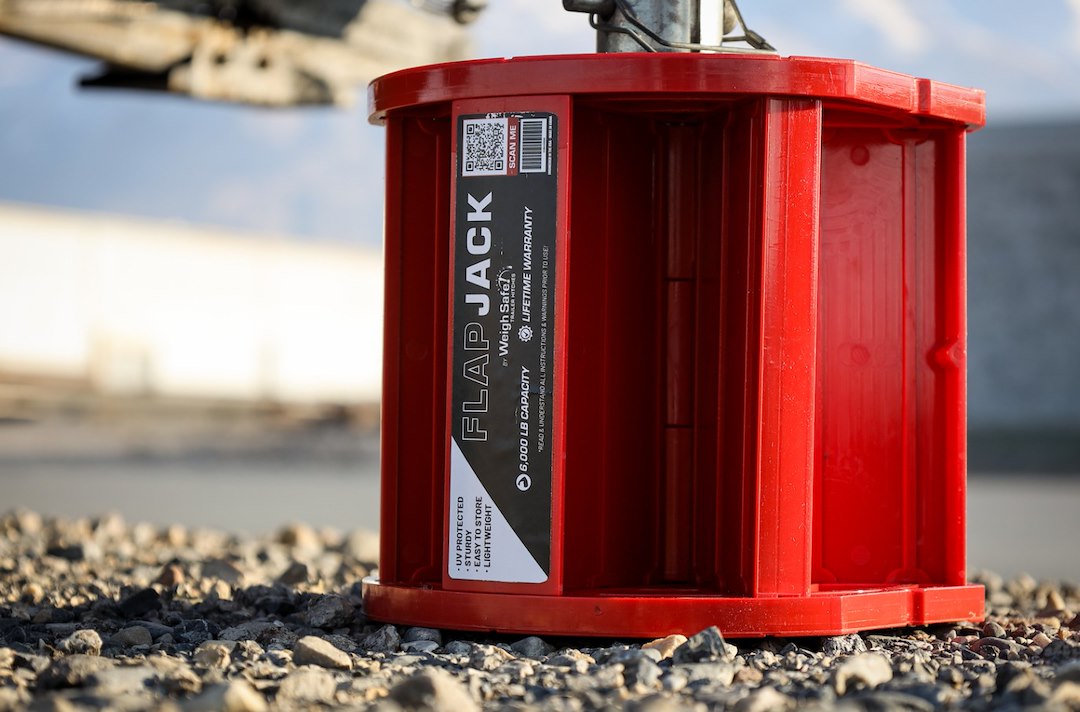 Weigh Safe Limited Lifetime Warranty Trailer Stabilizer Jack Block WSFJ - Flapjack Collapsible RV