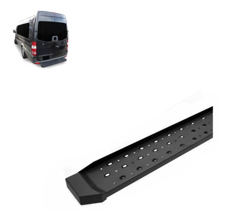 Black Horse Installs Using Factory Holes Truck Step 8Dospa - 2007-2018 Dodge Sprinter Rear Step