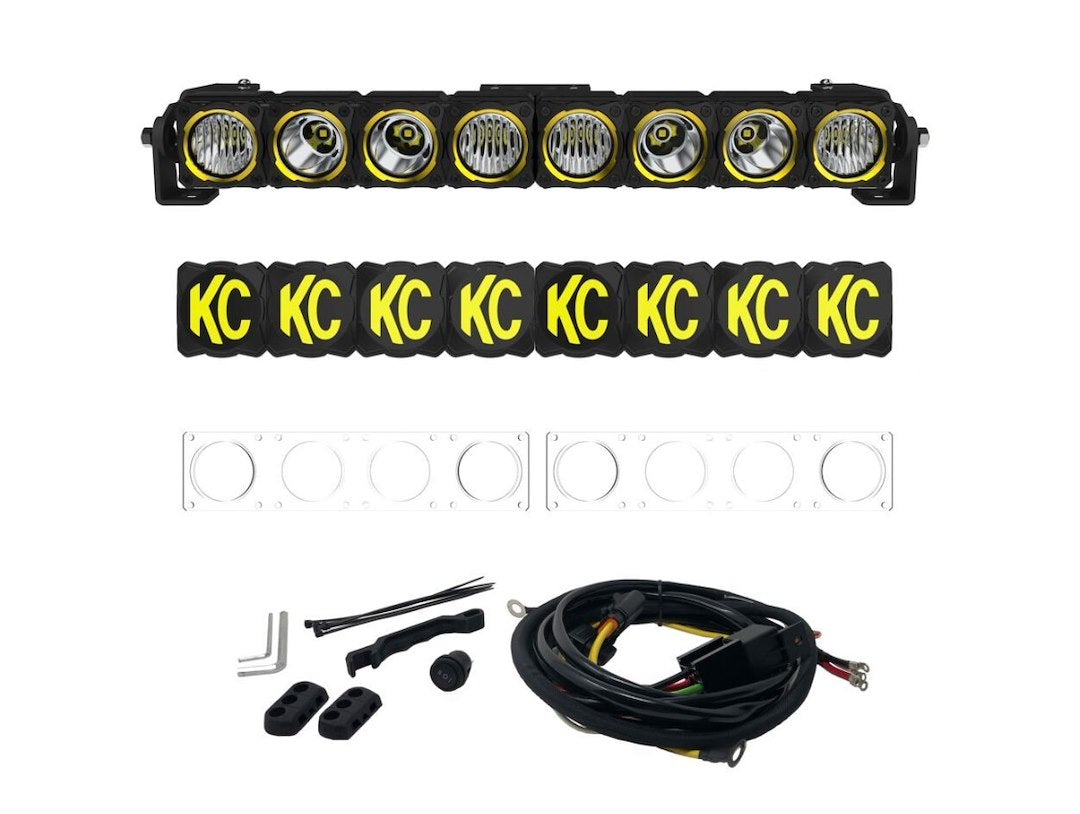 KC Hilite Customizable Aesthetics Light Bar 0292 - Flex Era Led 20 Master Pack