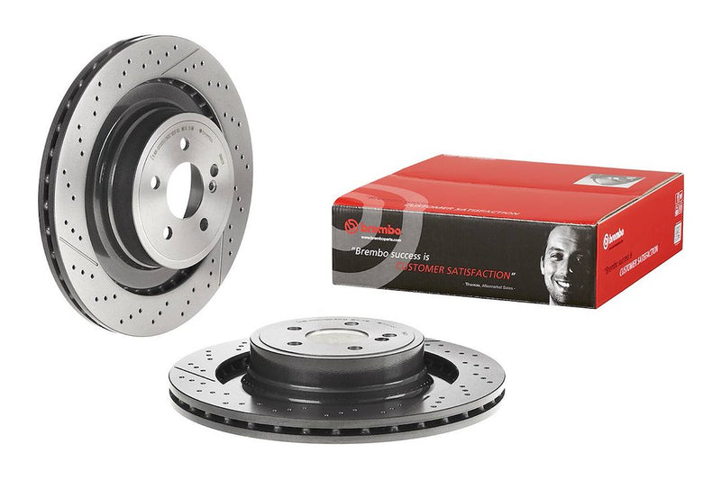 Brembo Components Not Hazardous To Health Brake Rotor 09A82211C02 - Disc