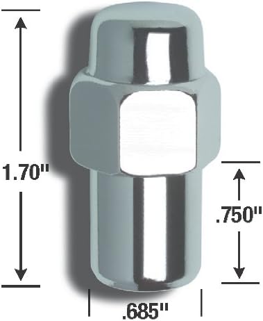 Gorilla 73137CRB Lug Nut