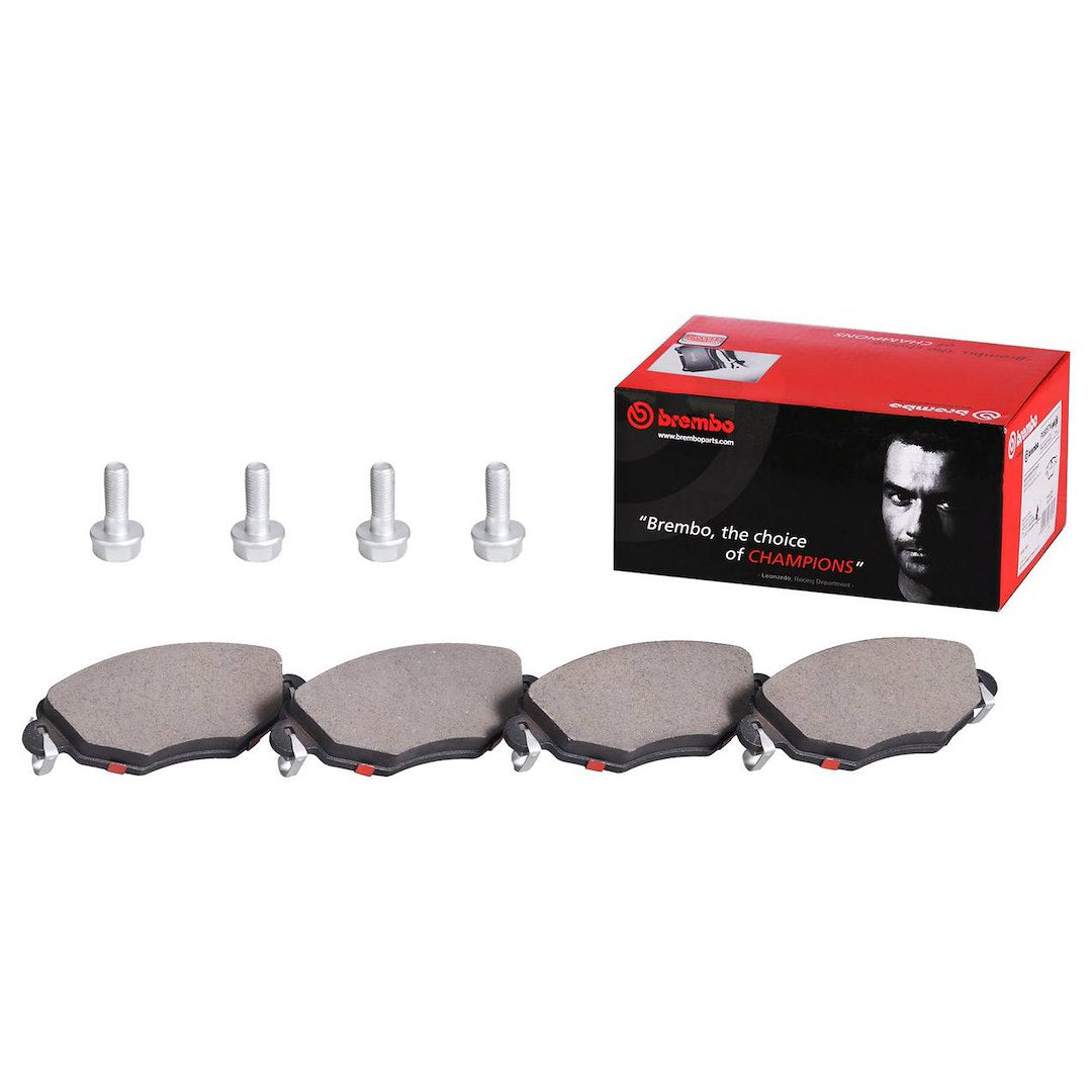 Brembo Premium Low-Met OE Equivalent Pad Brake Pad P24059N - Disc Set