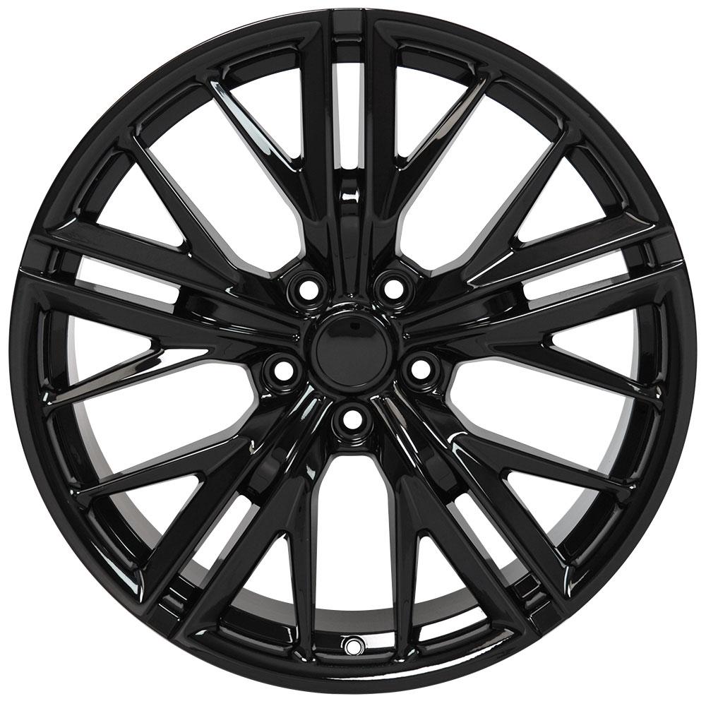 OE Wheels With Center Cap CV25-20085-5120-35B - 20 Replica CV25 Fits Chevrol