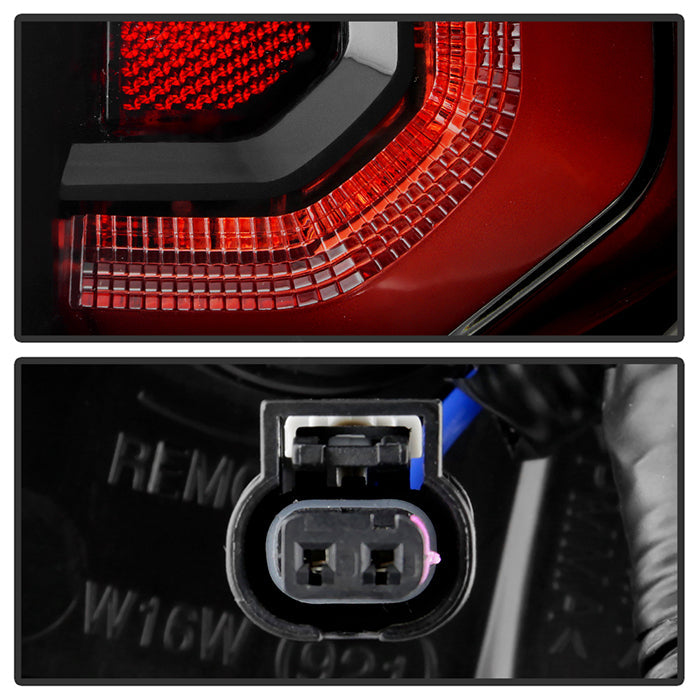 Spyder Provide Improved Illumination Tail Light Assembly 9953569 - 2019 Chevy 1500 2500 Factory Halg