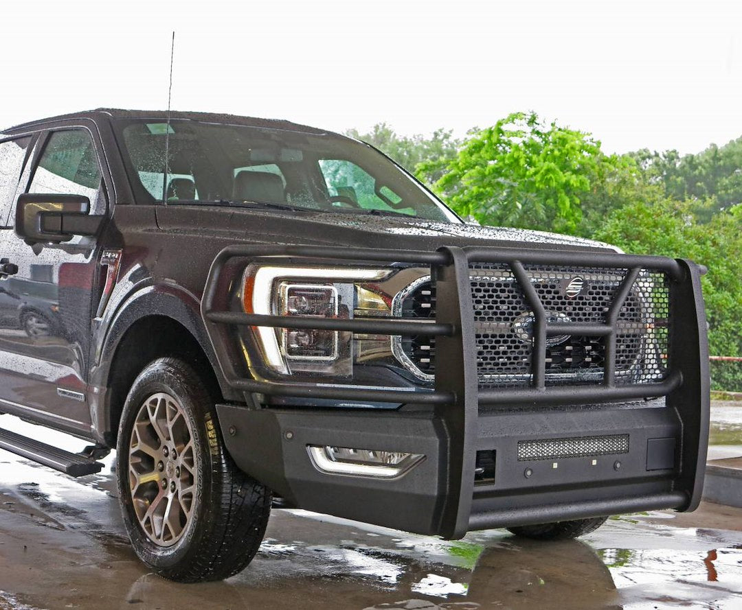 Steelcraft Supports Adaptive Cruise Control Bumper 60-11430CC - Elevation Front
