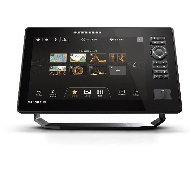 Humminbird Crisp And Vibrant Display Clarity Fish Finder 412010-1 - Xplore 10 Cmsi