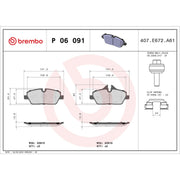 Brembo Components Not Hazardous To Health Brake Kit KT04352