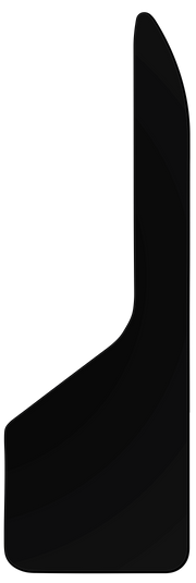 Plasticolor 17048R01 Patented fiberglass reinforced process - Big Jon 12X36 Mud Flap