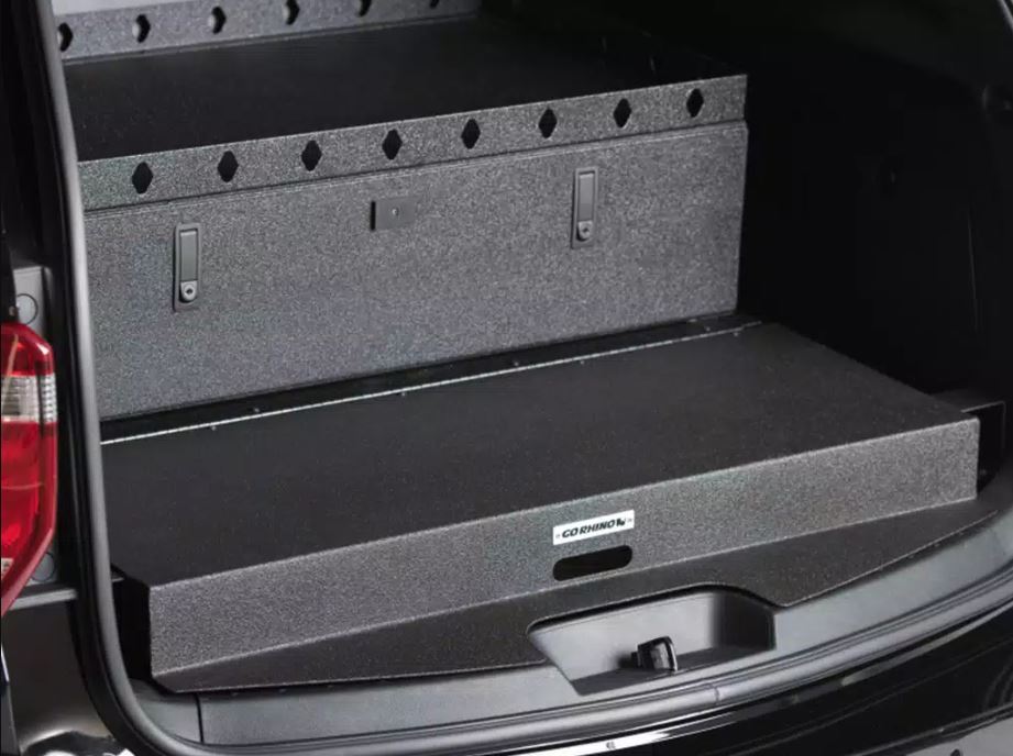 Public Safty Dual Keyed Compression Latches Cargo Organizer 571221P - 1-Drawer BOX-12 21