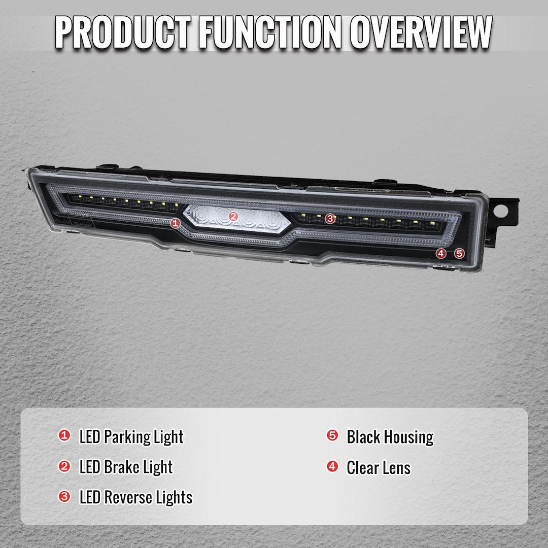 Spec-D Tunin LT-GR8622Rbjmled-TM Backup Light