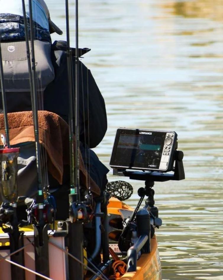 Railblaza For Most Fishfinder Brands Fish Finder Mount 02-4141-11 - Lock