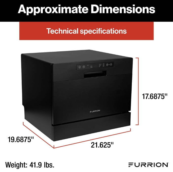 Furrion LLC 2025015588 Dishwasher