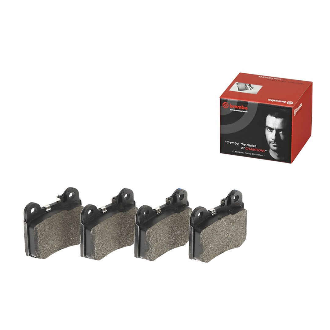 Brembo Premium Low-Met OE Equivalent Pad Brake Pad P50043 - Disc Set