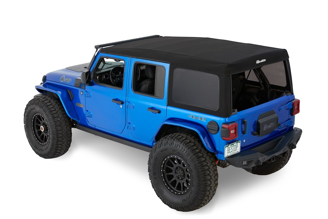 Bestop Zipper-Less Operation Soft Top 54726-17 - Supertop Squareback