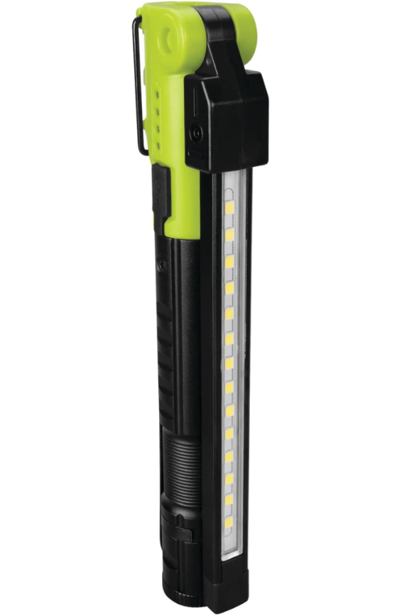 Perform Tool Double Sided Pivoting Light Bar Flashlight W2645 - 1000 LM LI-ION Pocket Work