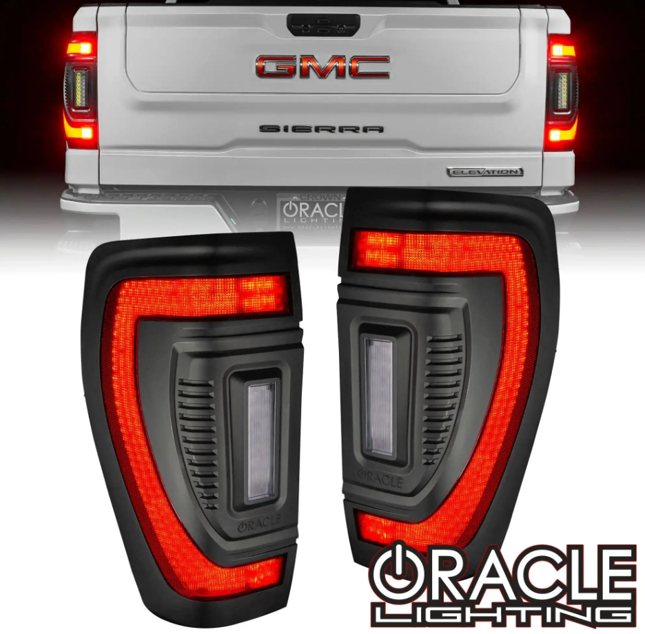 Oracle Light High-Powered LED Reverse Lights Tail Light Assembly 5927-504 - Flushled Taillight Sierra 19-23