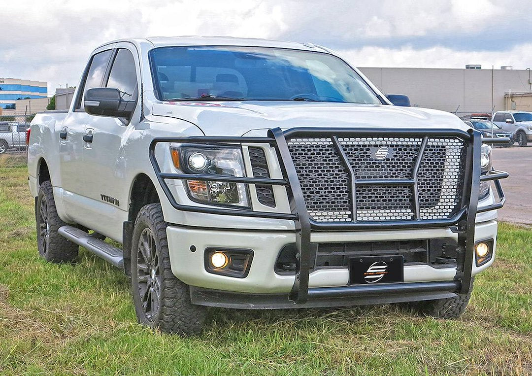 Steelcraft Punch Plate Grille Grille Guard 50-4140C - Black HD Guards