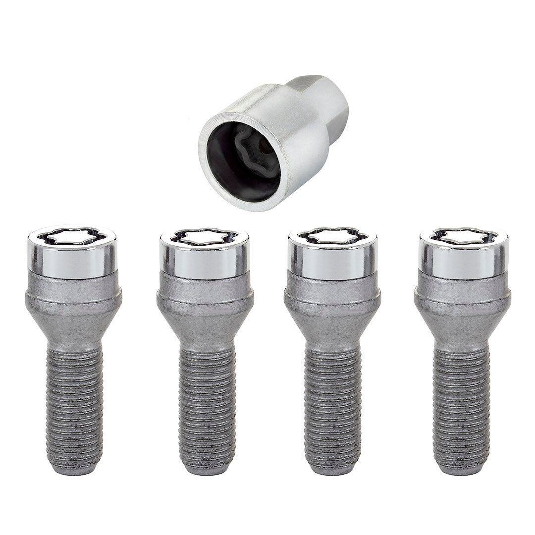 Mcgard Extra Narrow Groove Patterns Wheel Lock 27205 - Pack Whl LK Set 14X1.5