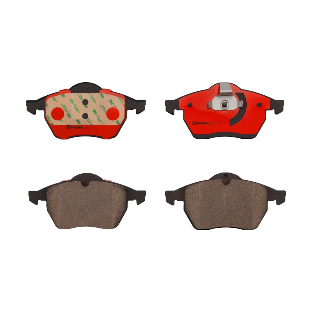 Brembo Premium Low-Met OE Equivalent Pad Brake Pad P59022N - Disc Set
