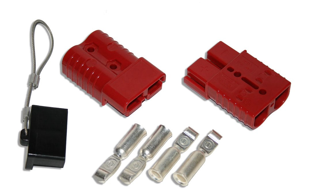 Bulldog Winc UL Listed Winch Power Cable Connector 20133 - Quick Connect GA Dust Cove