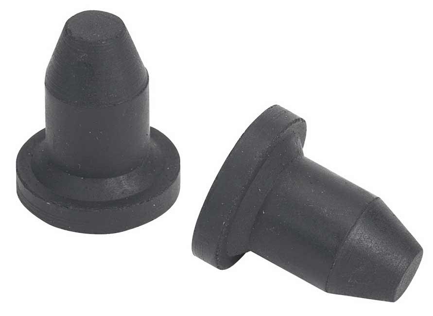 Moeller 090801-10 Constructed from neoprene rubber - Black Air Chamber Plugs