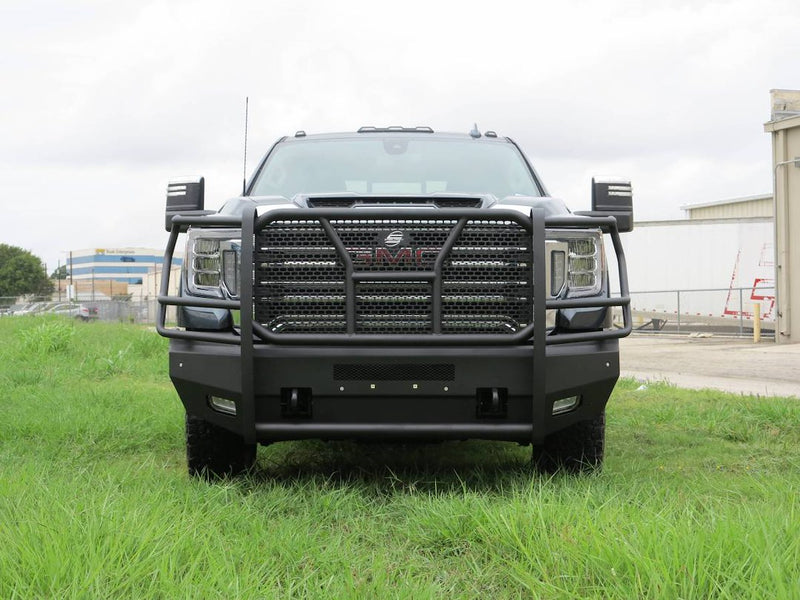 Steelcraft Accommodates Parking Sensors Bumper 60-10465C - Black Elevation Front Text