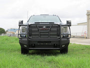 Steelcraft Accommodates Parking Sensors Bumper 60-10465C - Black Elevation Front Text