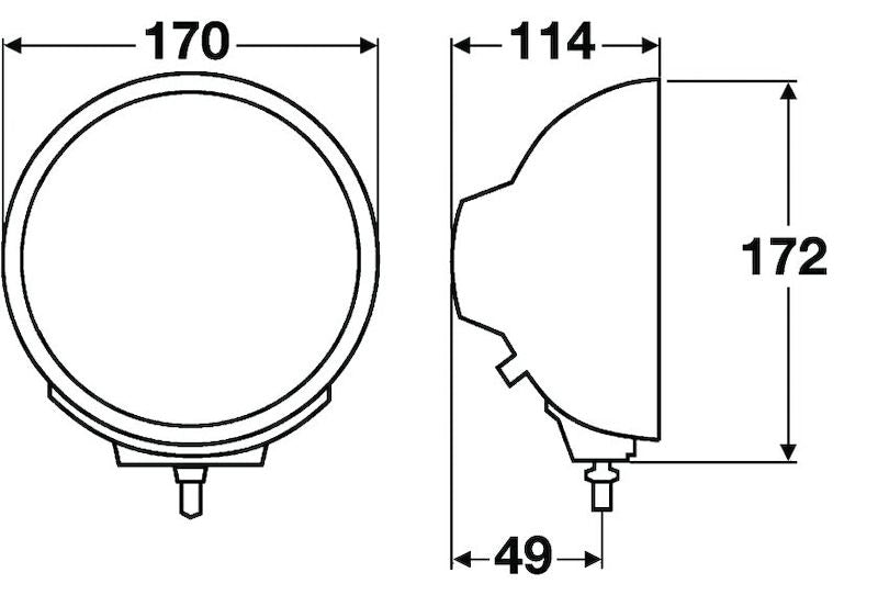 Hella 009094181 Driving/ Fog Light