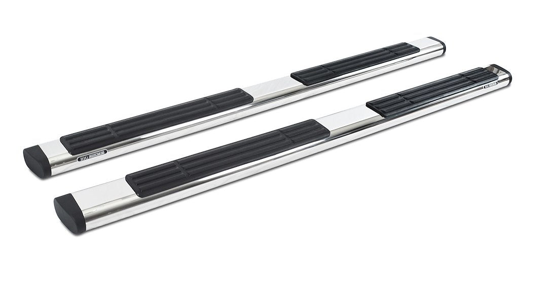 BIG Country Simple No-Drill Installation Nerf Bar Component 396876 - Platinum Widesider Bars Stainles