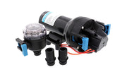 Jabsco Diaphragm Design Allows Dry Running Fresh Water Pump P601J-215S-3A - Parmax HD6 12V 6GPM 40PSI