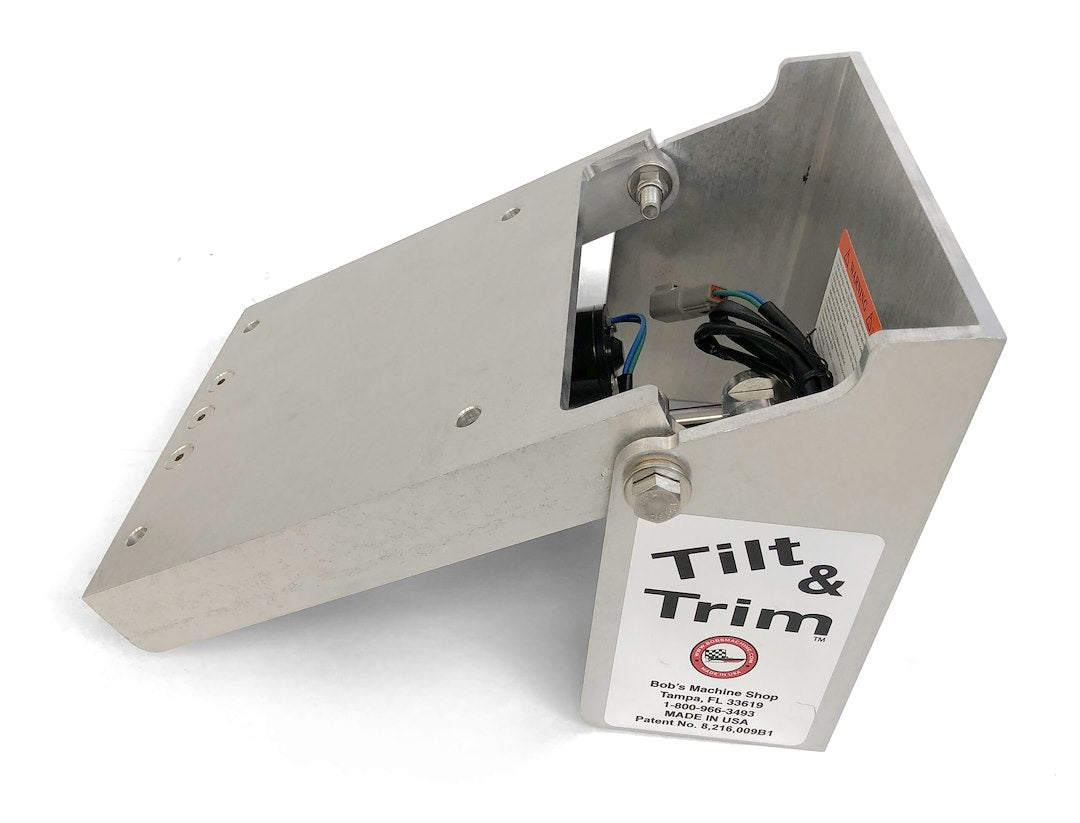 Bobs Machine Made In USA Outboard Motor Jack Plate 100-701100-Nopc - Tilt Trim Motors Upto 35HP