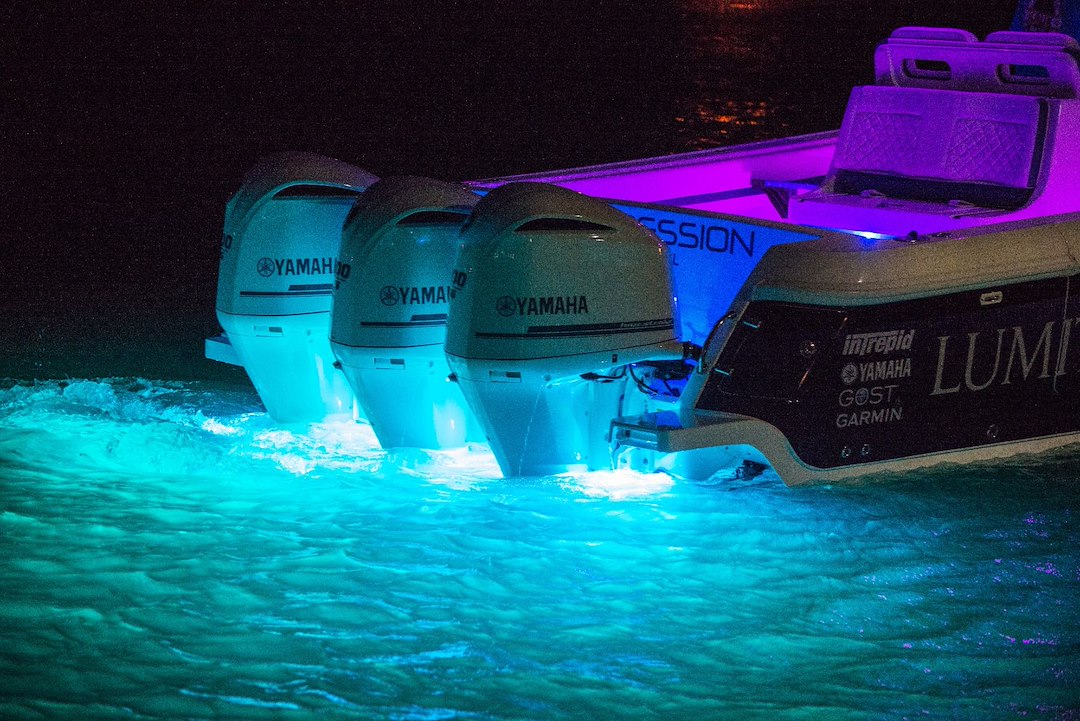 Lumitec Meets European Conformity Standards Boat Underwater Light 101516 - White Blue Seablaze X2 Lght