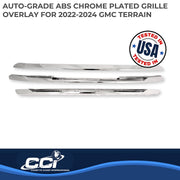 Coast2Coast Limited Lifetime Warranty Grille Insert GI191 - GI 22-24 Gmc Terrain Sle