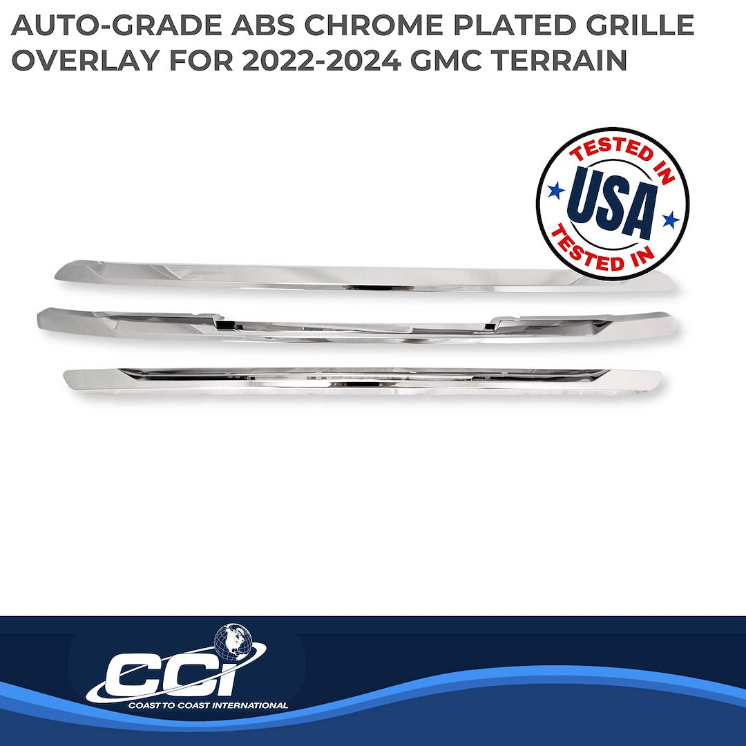 Coast2Coast Limited Lifetime Warranty Grille Insert GI191 - GI 22-24 Gmc Terrain Sle