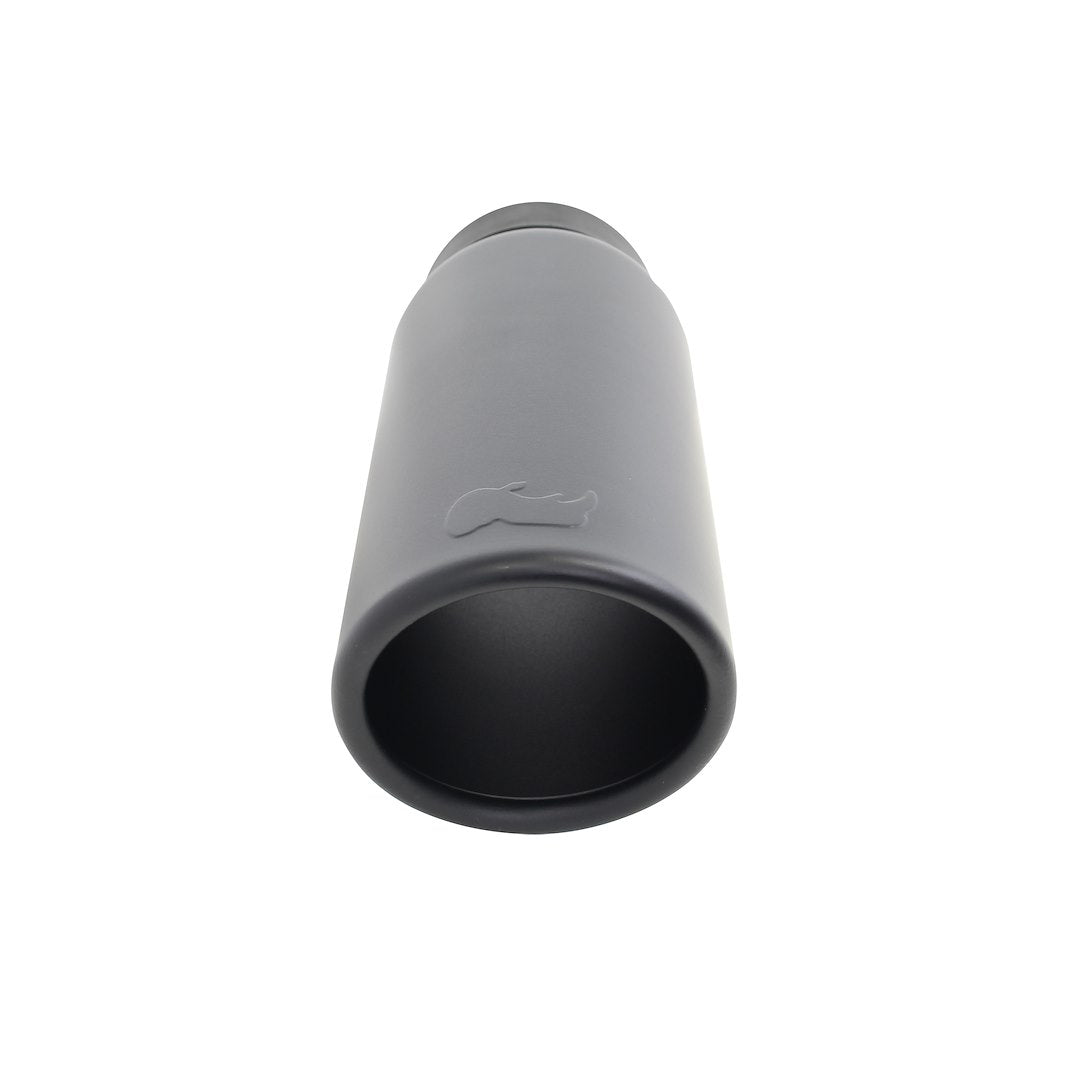 GO Rhino Direct Clamp-On Installation Exhaust Tail Pipe Tip GRT3414B - Black 14 X4 X3