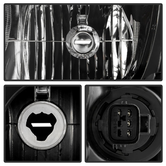 Spyder 9052972 Headlight Assembly - Black