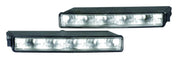 Hella Stable Plastic Housing Daytime Running Light - LED 010043801 - Lamp Kit Drl Universa