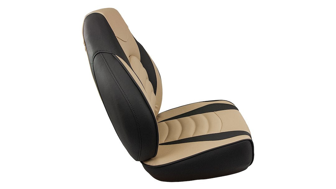 Springfield Grandeur Vinyl Boat Seat 1041684-1 - Tan Fish Pro Char