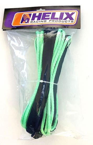 Helix Racing Limited Lifetime Warranty Winch Cable 600-4050 - Synthetic Rope 16 50 FT