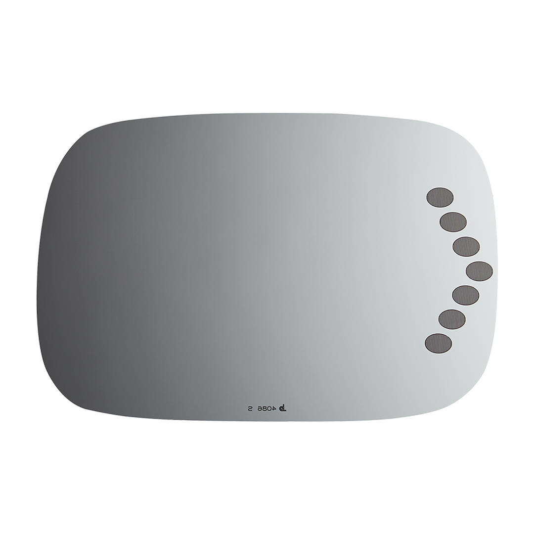 Burco Mirror Smooth Edges For Safety Exterior Mirror Glass 4086S - Mirror Side View Signal